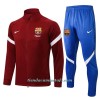 Chaqueta De Entrenamiento Trajes FC Barcelona 2021/22 Roja - Hombre